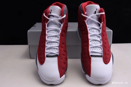 JORDAN FLINT RED GYM RETRO 13 GREY - 1123